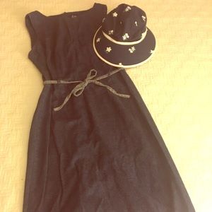 GAP Fitted Denim Dress with Belt